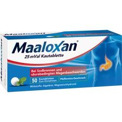 MAALOXAN 25MVAL