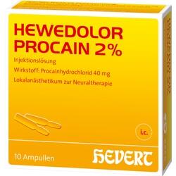 HEWEDOLOR PROCAIN 2% AMP